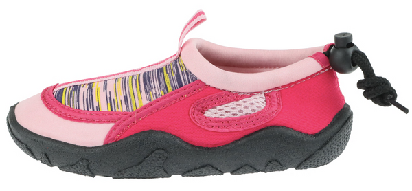 Girls Pink Aqua Shoes