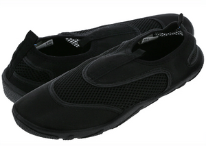 Men s Solid Black Aqua Shoes Capelli New York