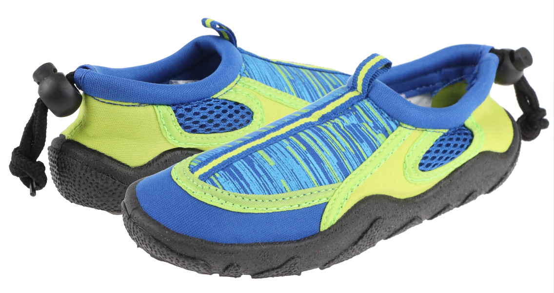 Boys Blue and Green Aqua Shoes – Capelli New York
