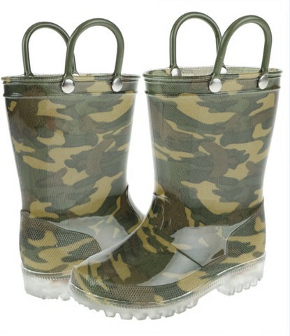 Toddler Boys Camo Printed Rain Boot